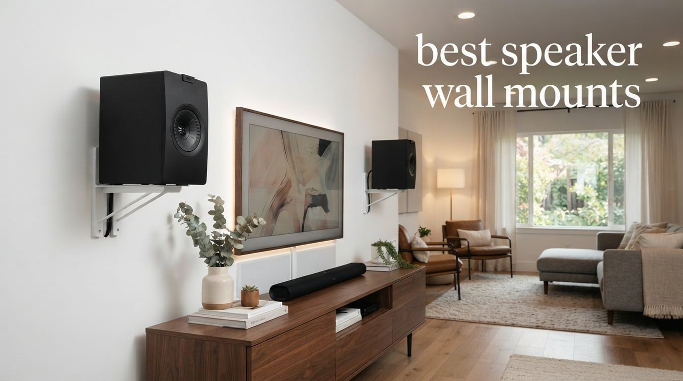 best speaker wall mounts