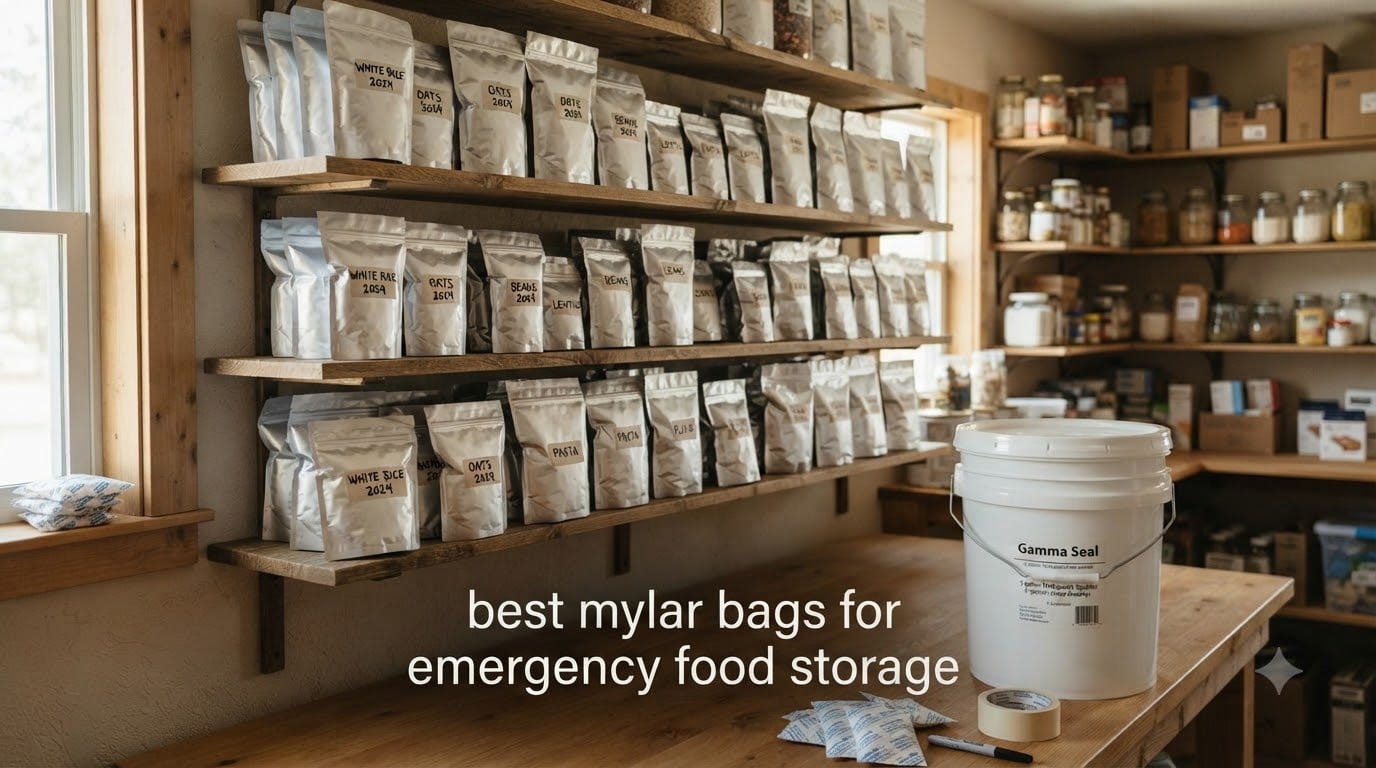 best mylar bags for emergency food storage