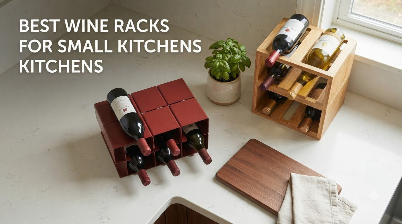 best wine racks for small kitchens