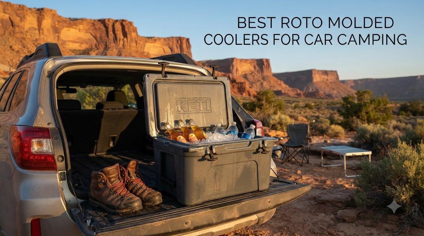 best roto molded coolers for car camping