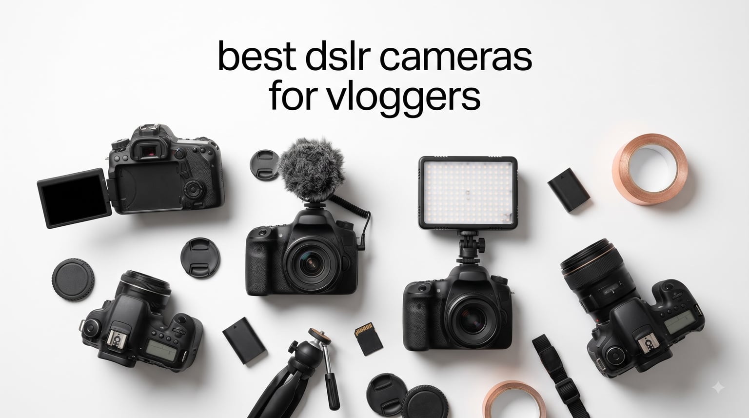 best dslr cameras for vloggers