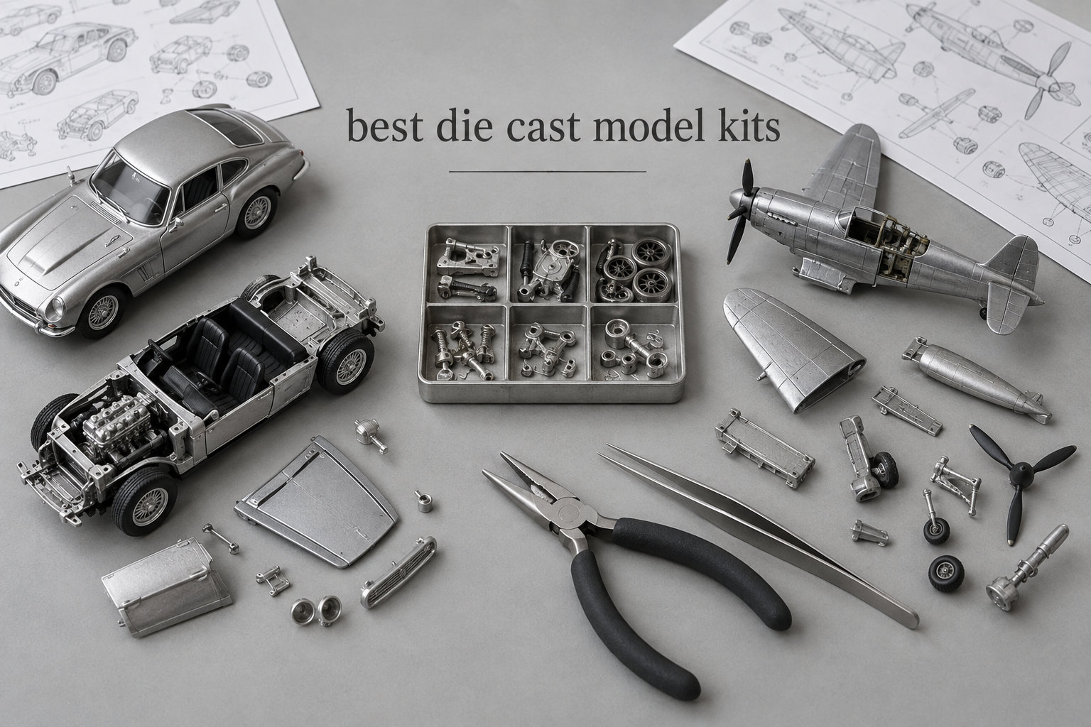 best die cast model kits