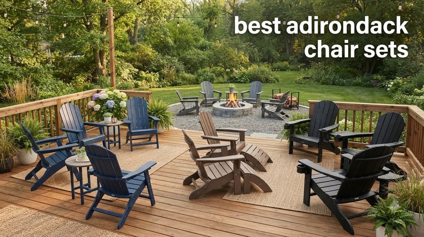 best adirondack chair sets