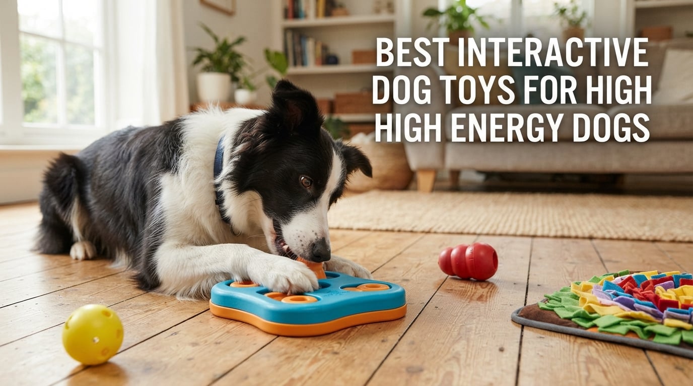 best interactive dog toys for high energy dogs