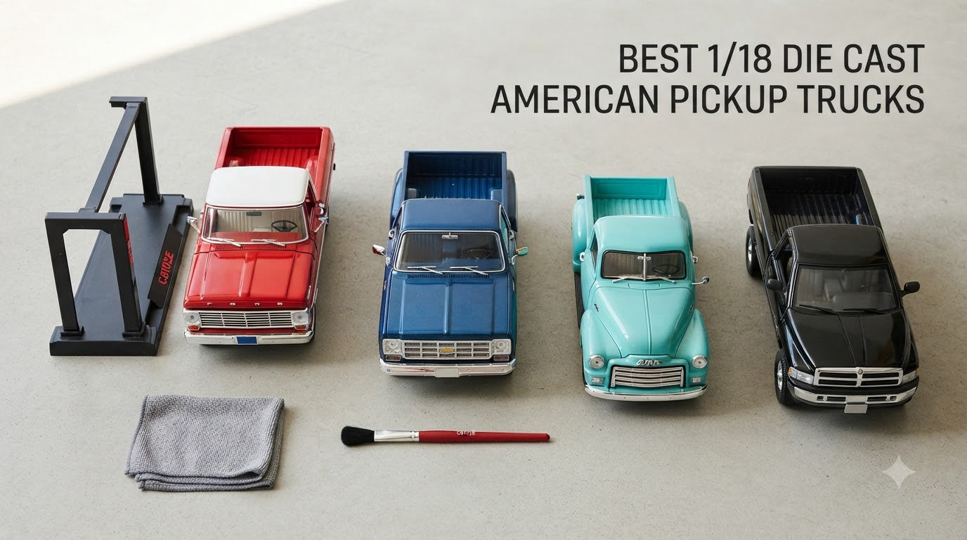 best 1/18 die cast american pickup trucks