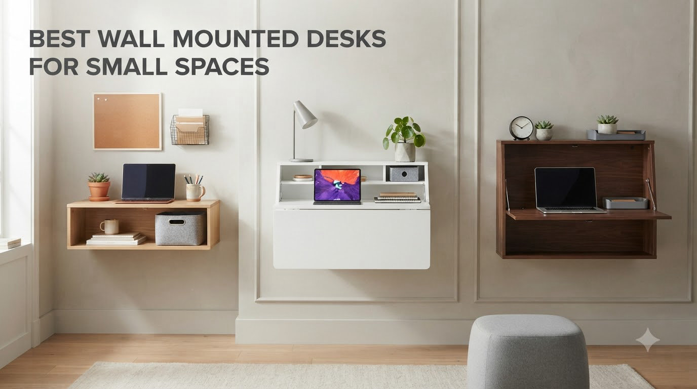 best wall mounted desks for small spaces