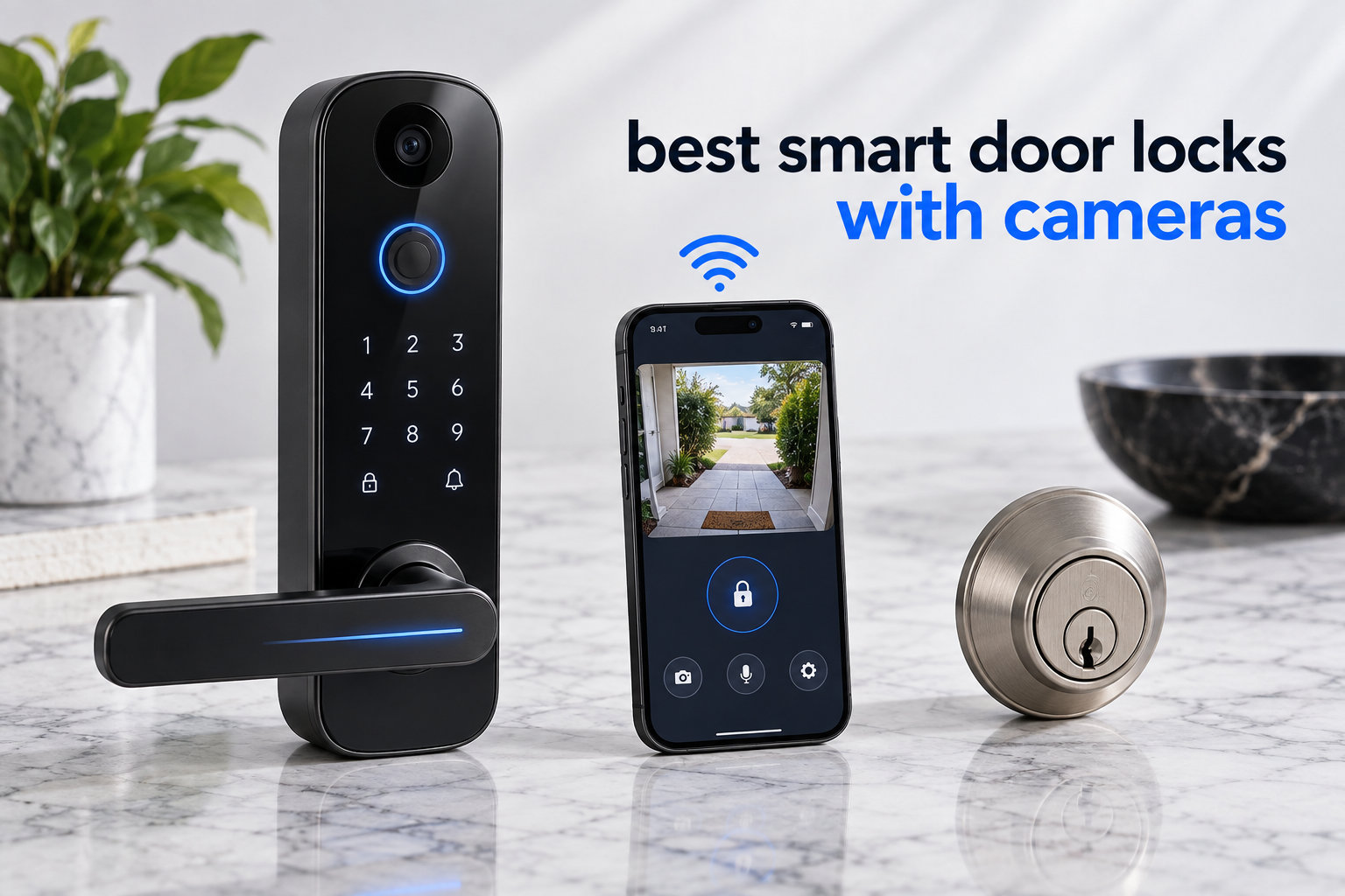 best smart door locks with cameras