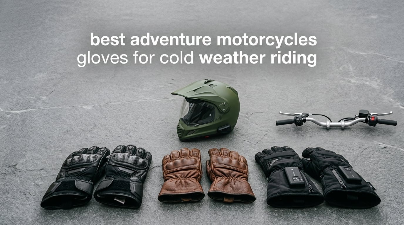 best adventure motorcycles gloves for cold weather riding