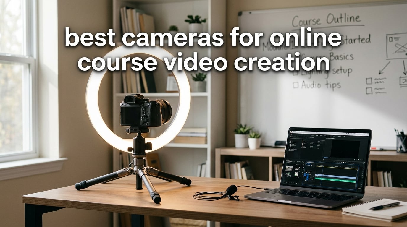 best cameras for online course video creation