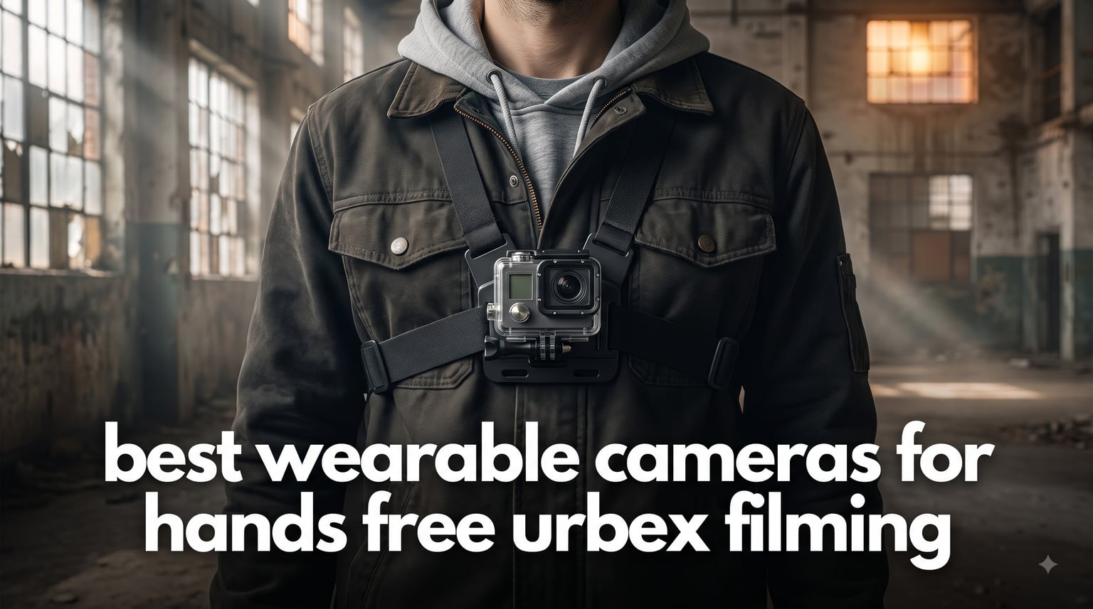 best wearable cameras for hands free urbex filming
