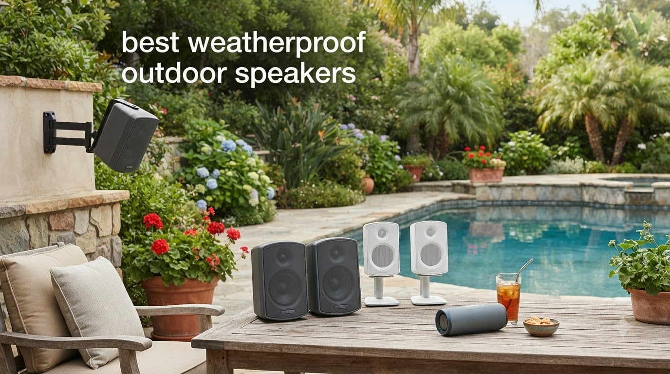 best weatherproof outdoor speakers
