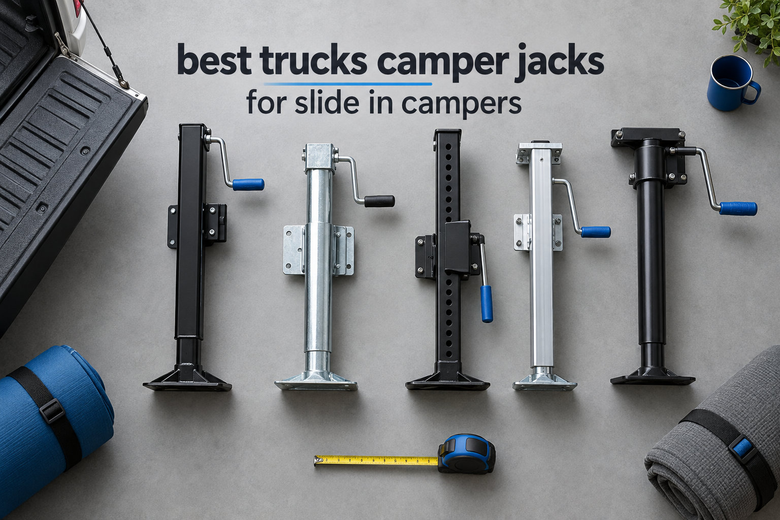 best trucks camper jacks for slide in campers