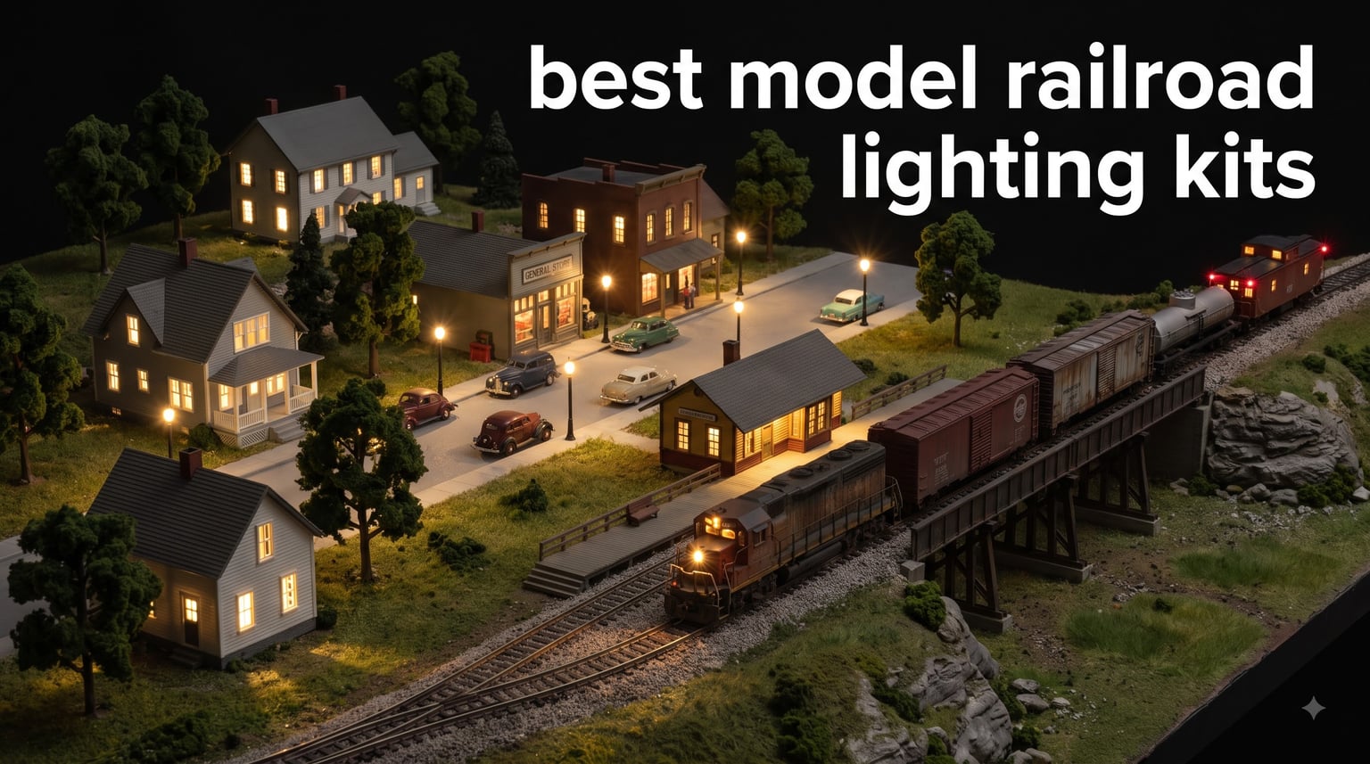 best model railroad lighting kits