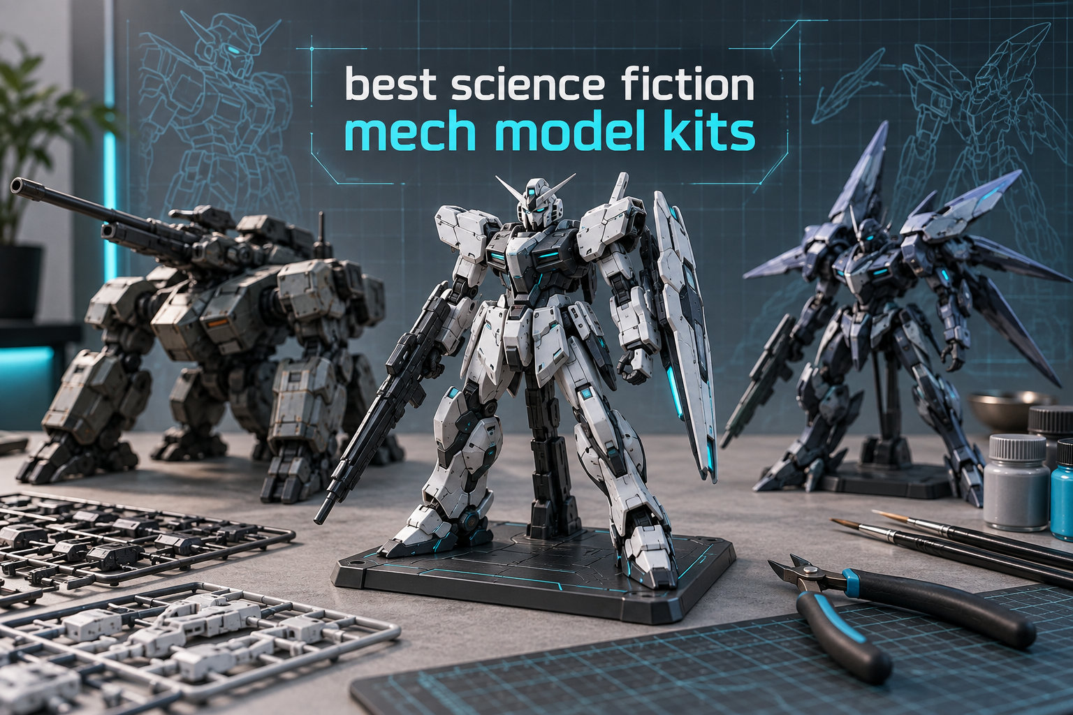 best science fiction mech model kits