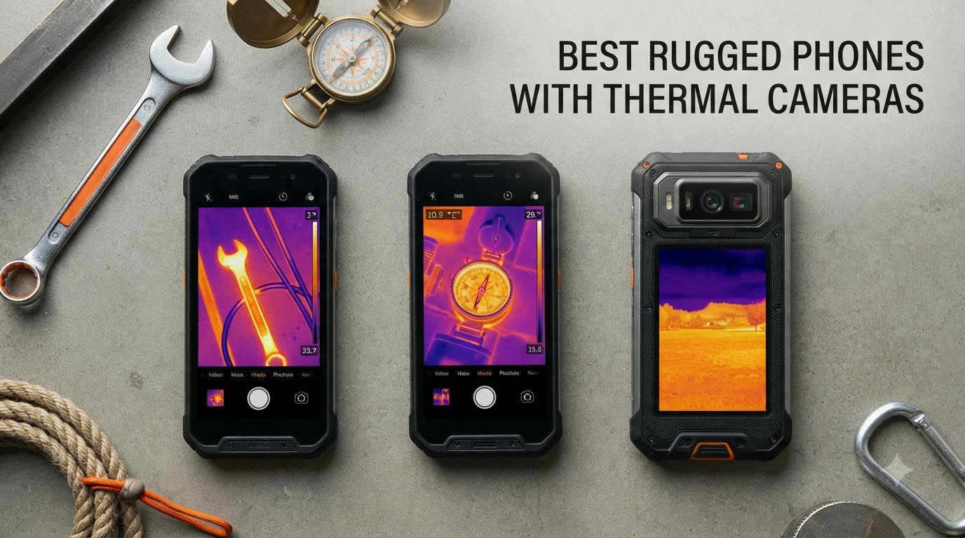 best rugged phones with thermal cameras