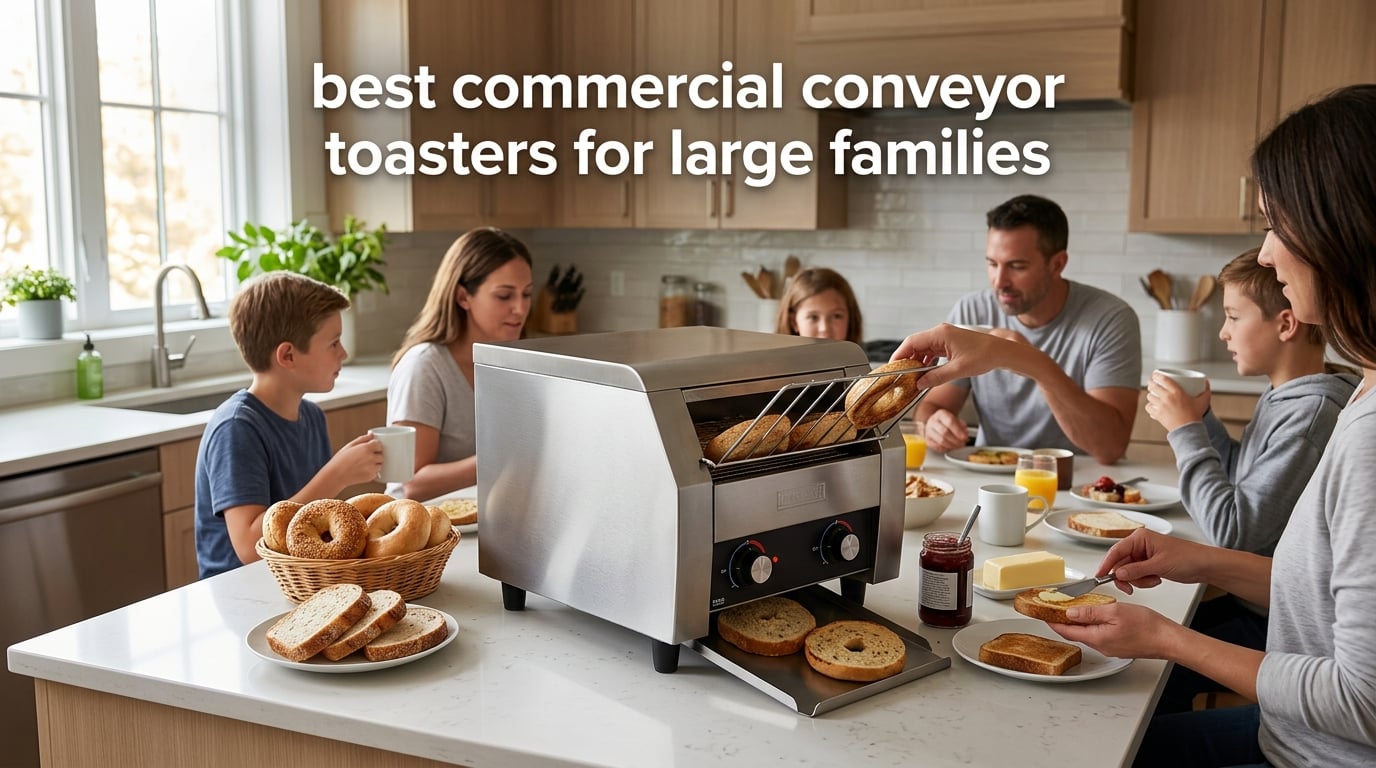 best commercial conveyor toasters for large families