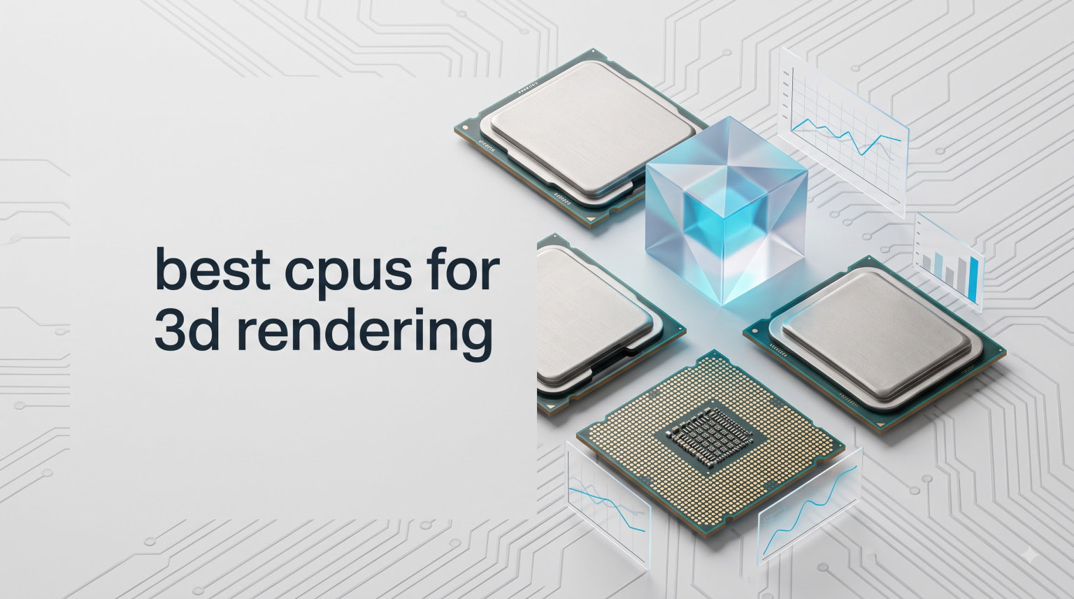 best cpus for 3d rendering