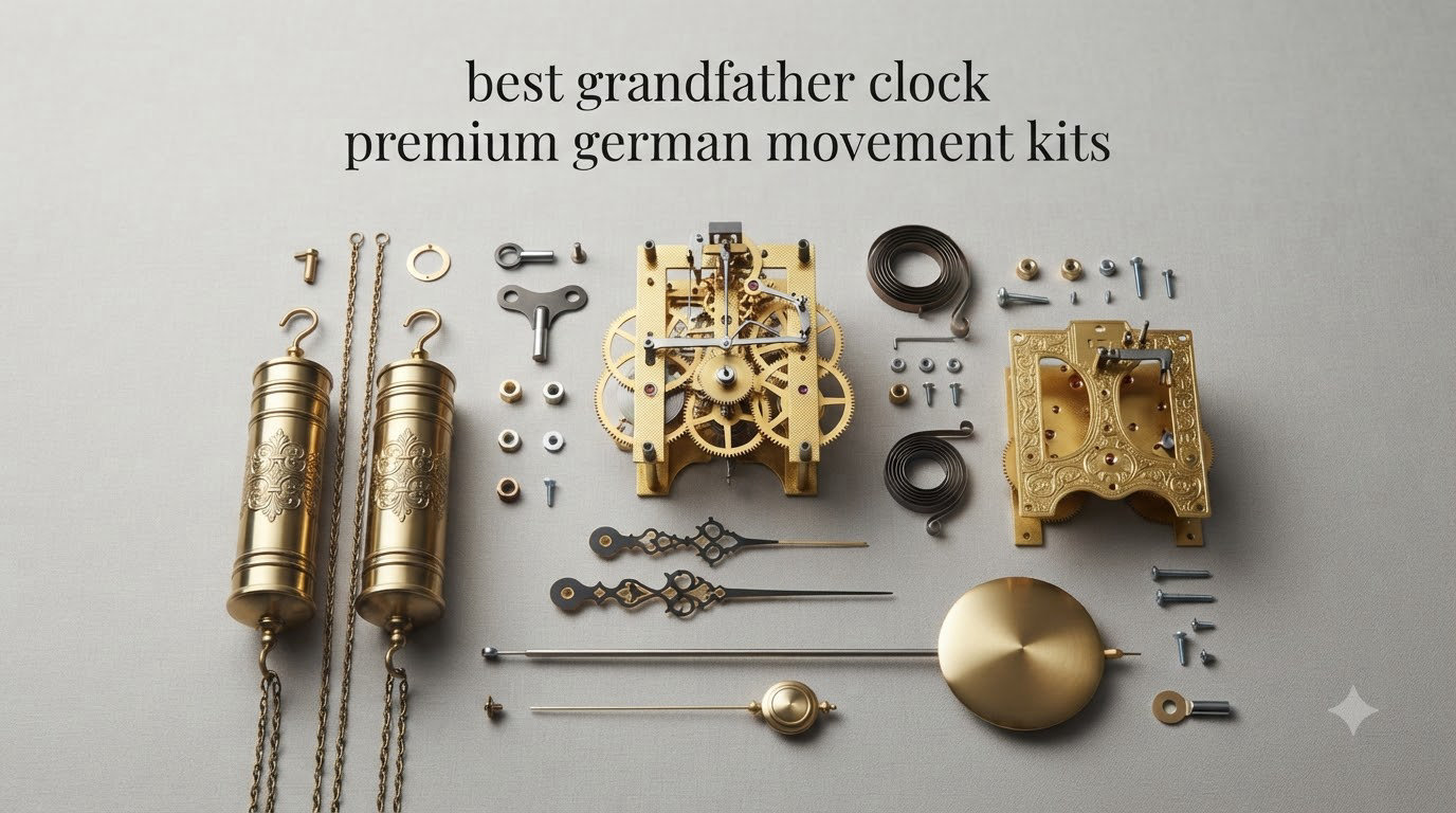 best grandfather clock premium german movement kits