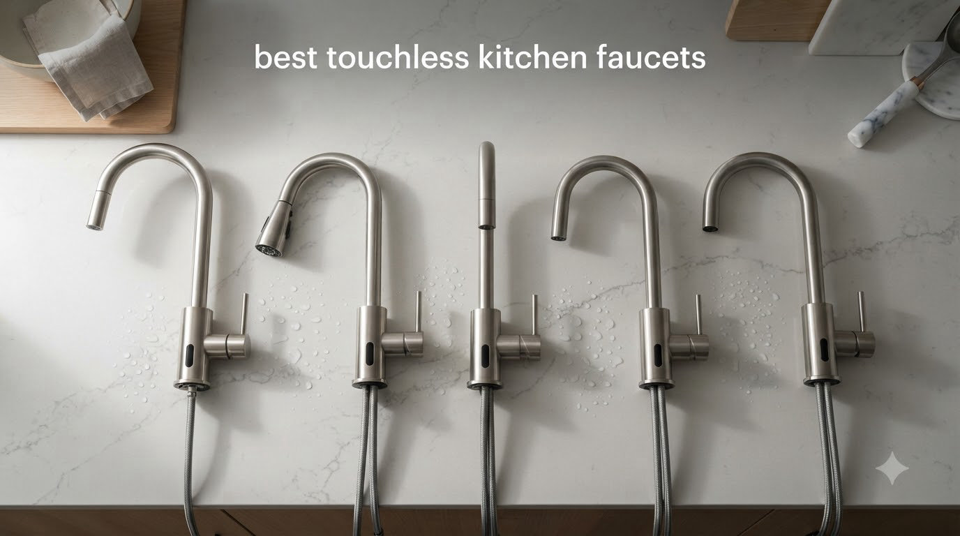 best touchless kitchen faucets
