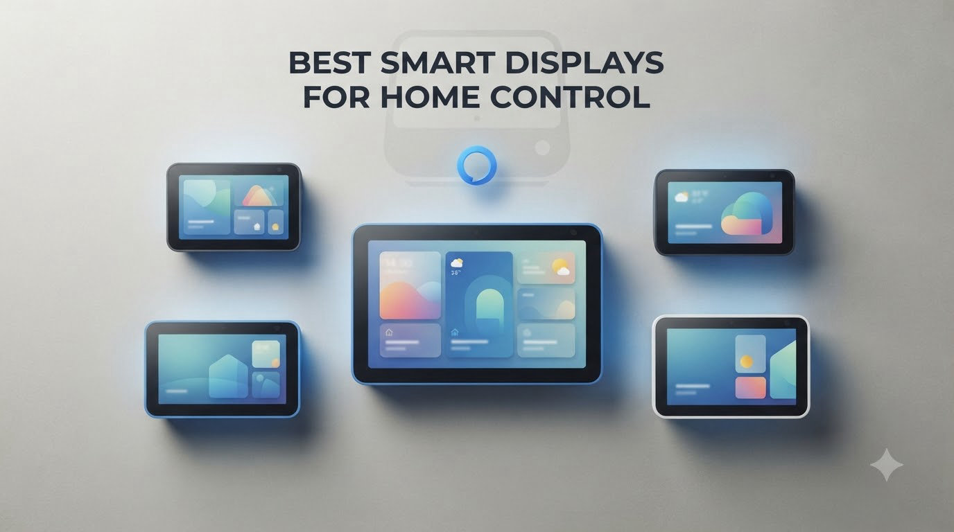 best smart displays for home control