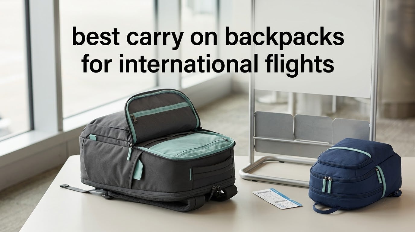 best carry on backpacks for international flights