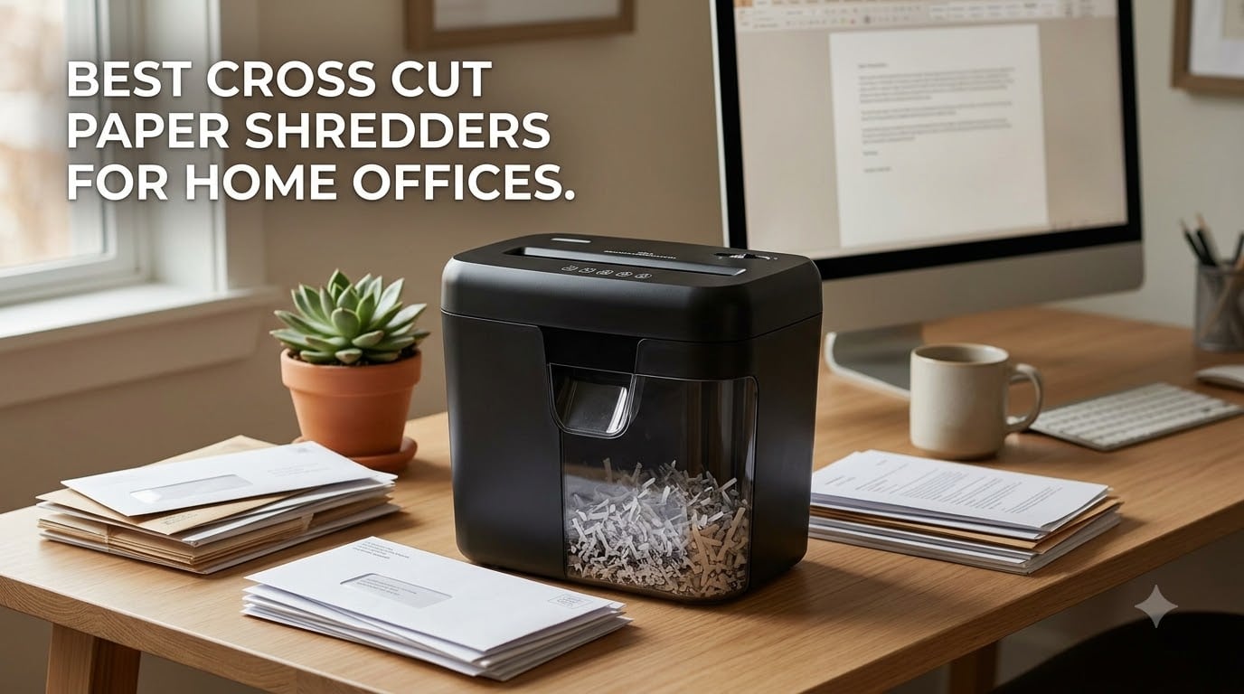 best cross cut paper shredders for home offices