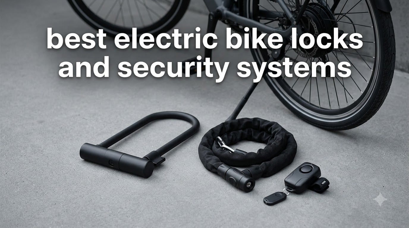best electric bike locks and security systems