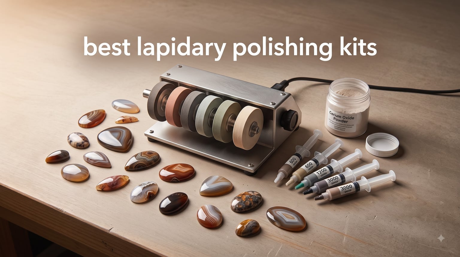 best lapidary polishing kits