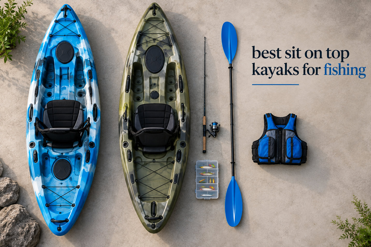 best sit on top kayaks for fishing