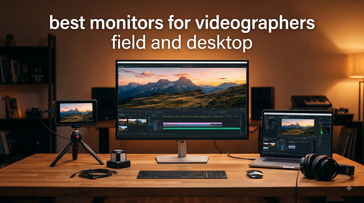 best monitors for videographers field and desktop