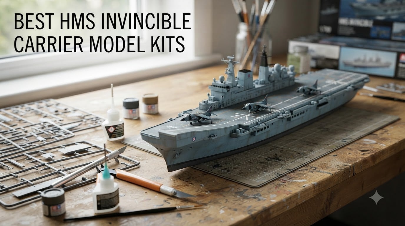 best hms invincible carrier model kits