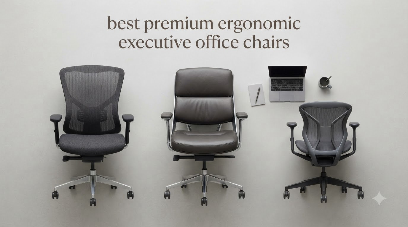 best premium ergonomic executive office chairs