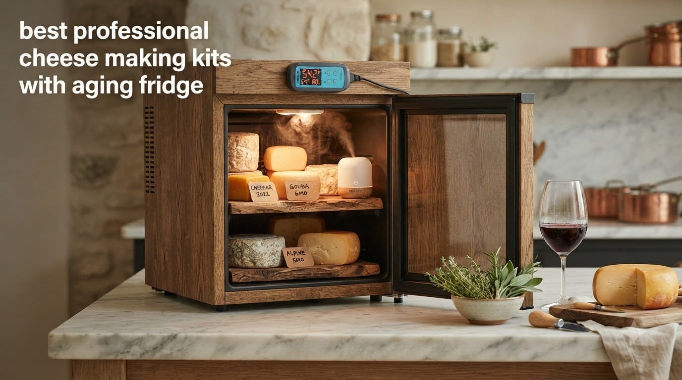 best professional cheese making kits with aging fridge