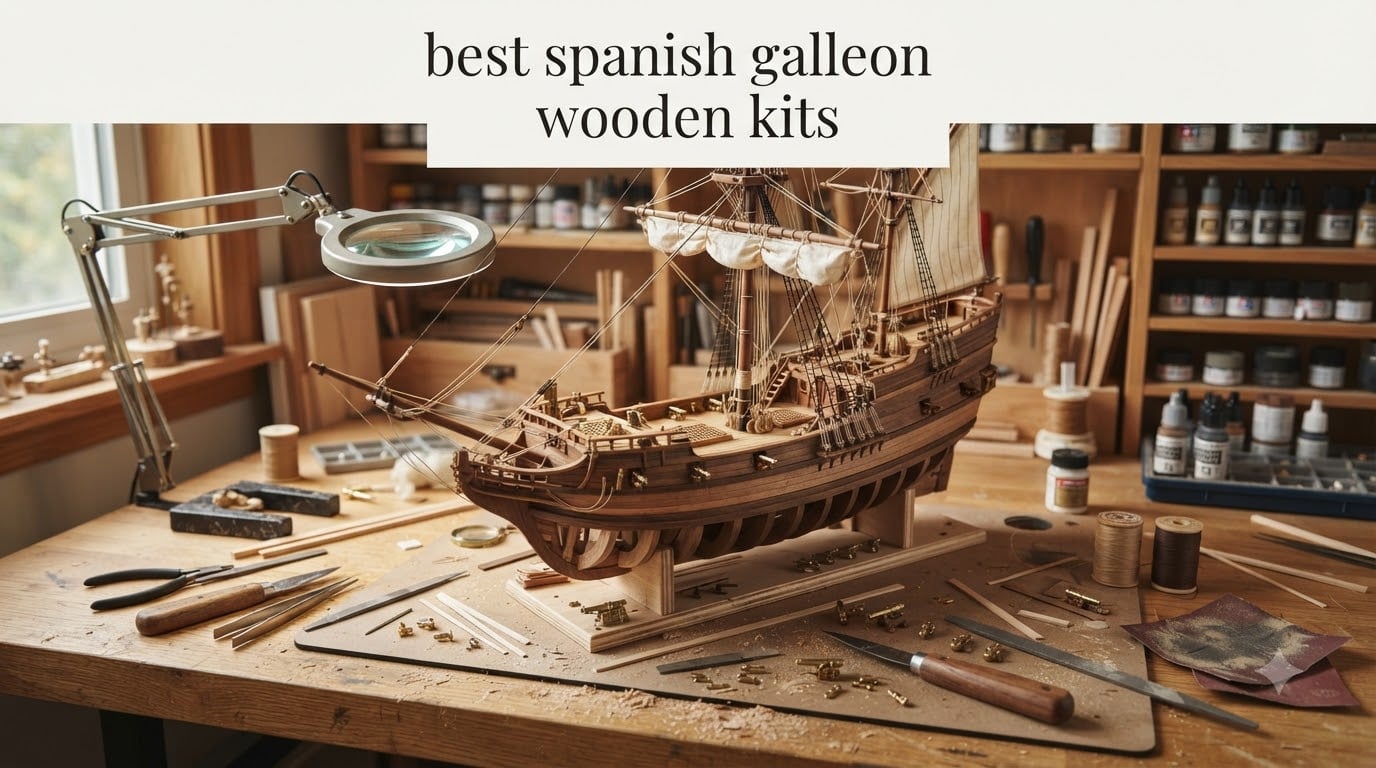 best spanish galleon wooden kits