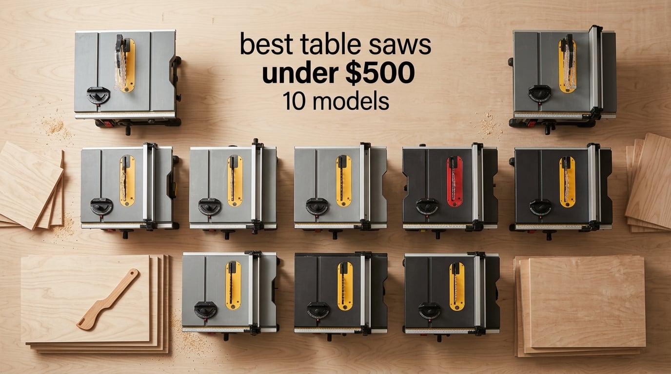 best table saws under $500 10 models