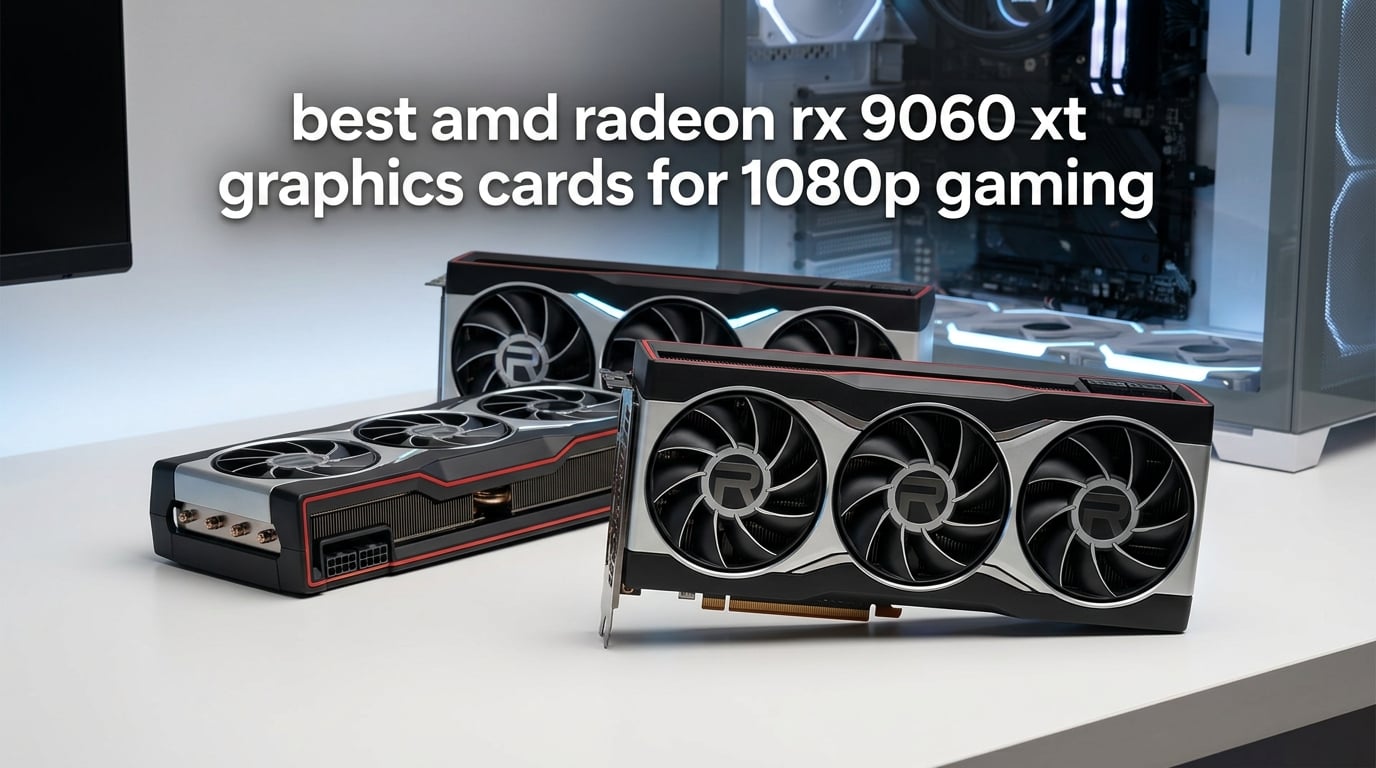 best amd radeon rx 9060 xt graphics cards for 1080p gaming