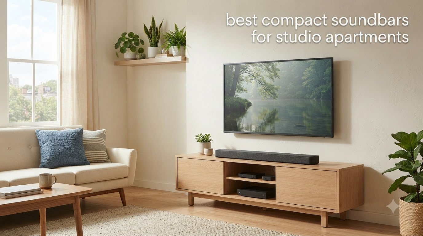 best compact soundbars for studio apartments