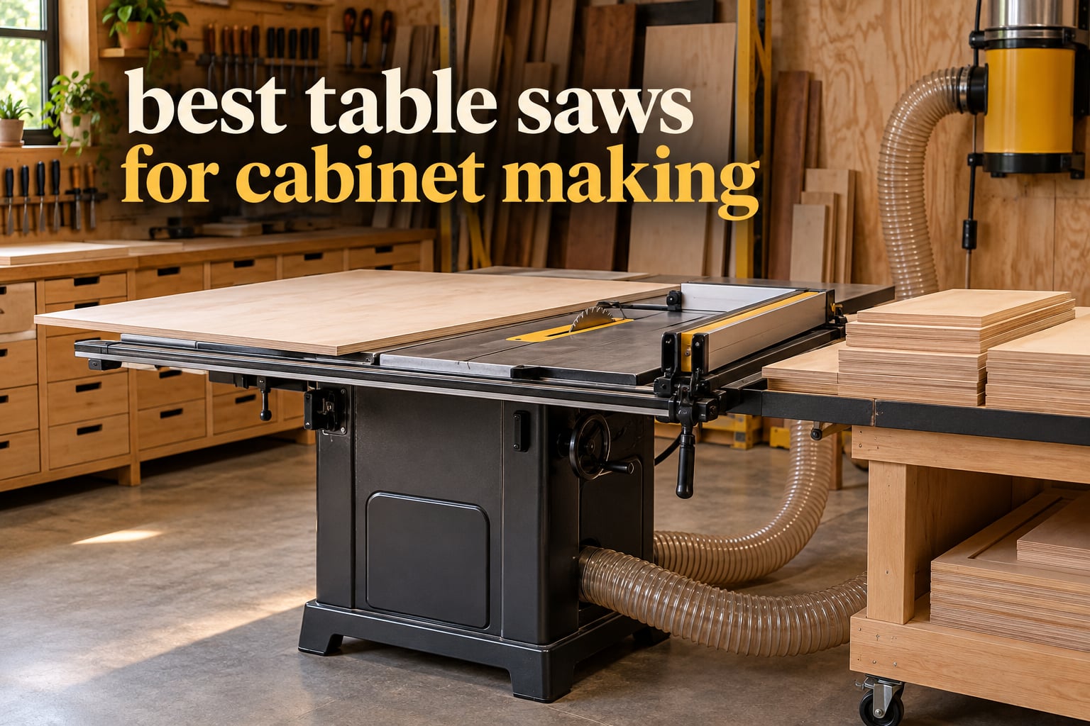 best table saws for cabinet making