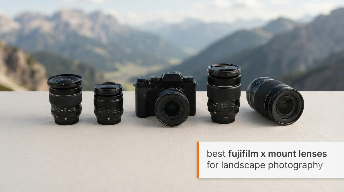 best fujifilm x mount lenses for landscape photography