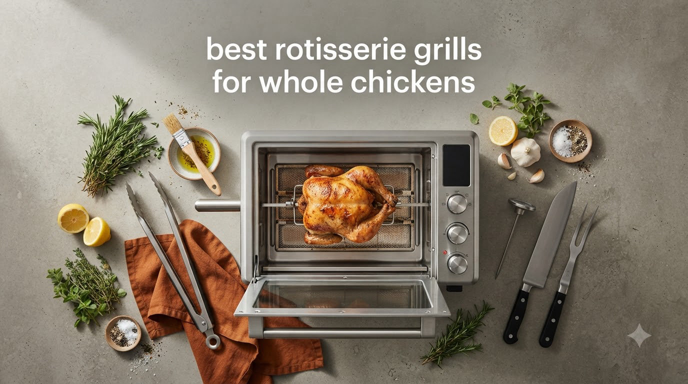 best rotisserie grills for whole chickens