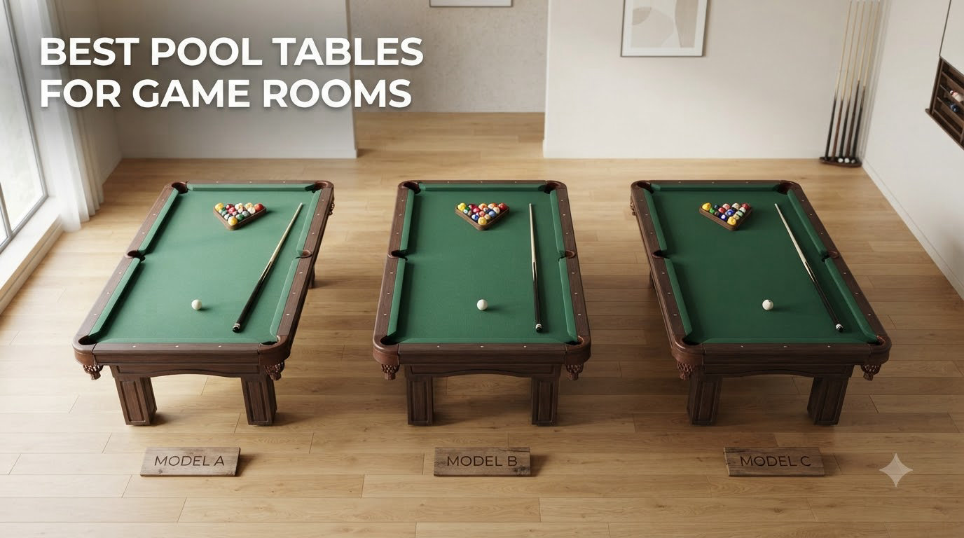 best pool tables for game rooms