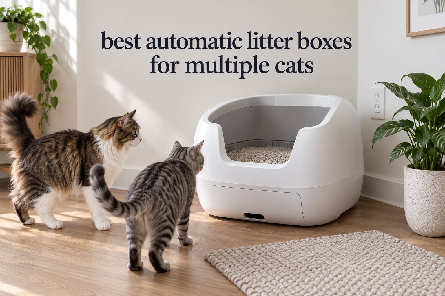 best automatic litter boxes for multiple cats