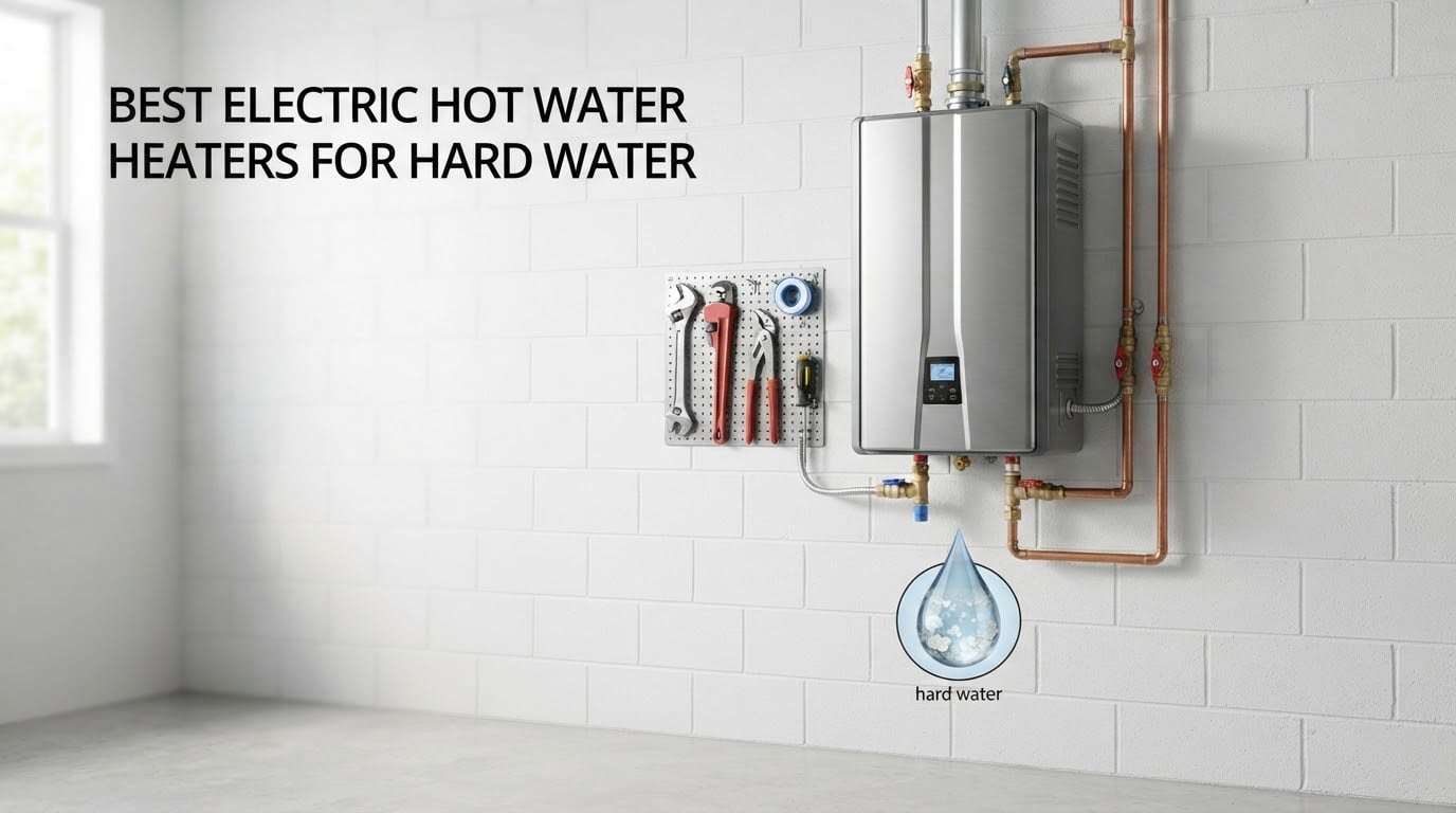 best electric hot water heaters for hard water