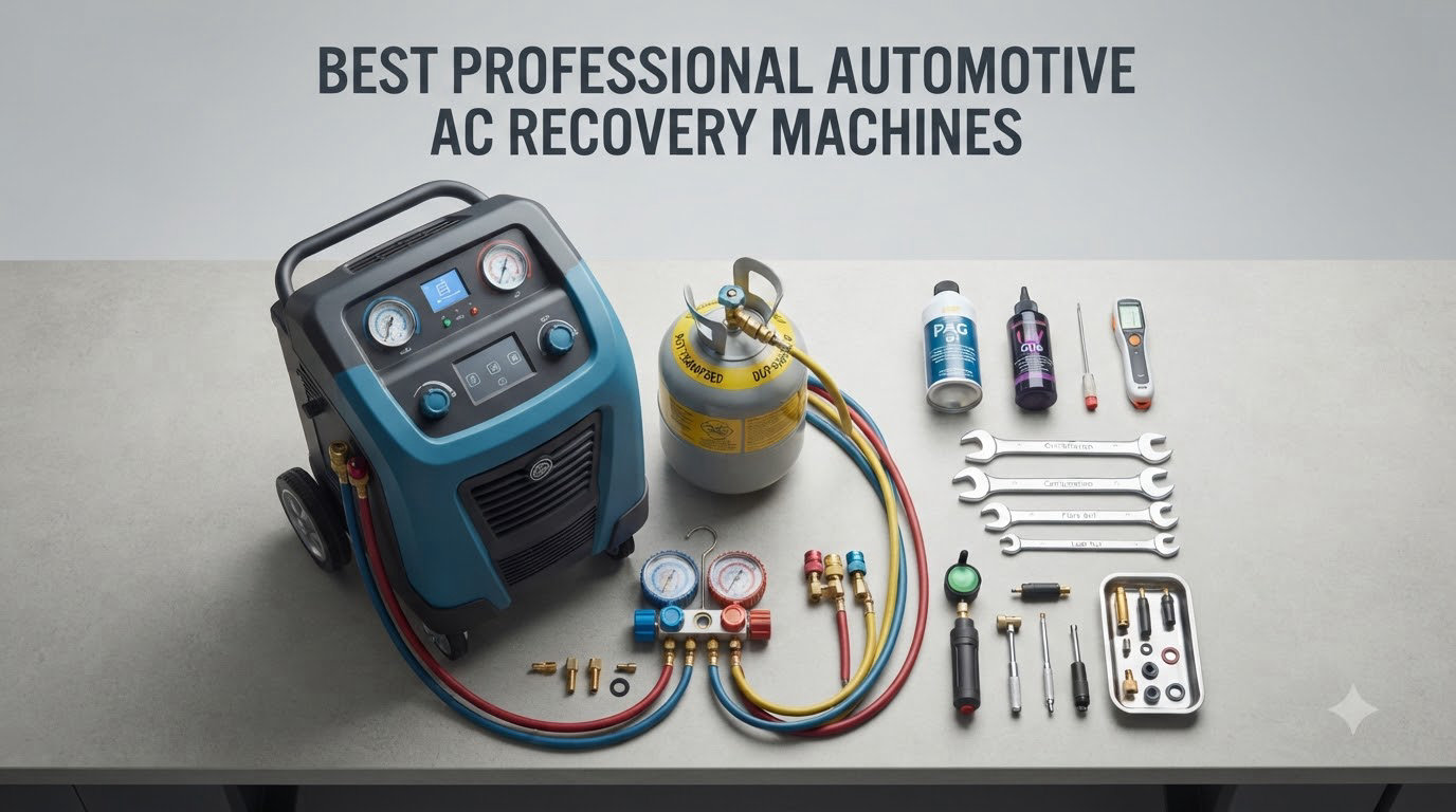 best professional automotive ac recovery machines
