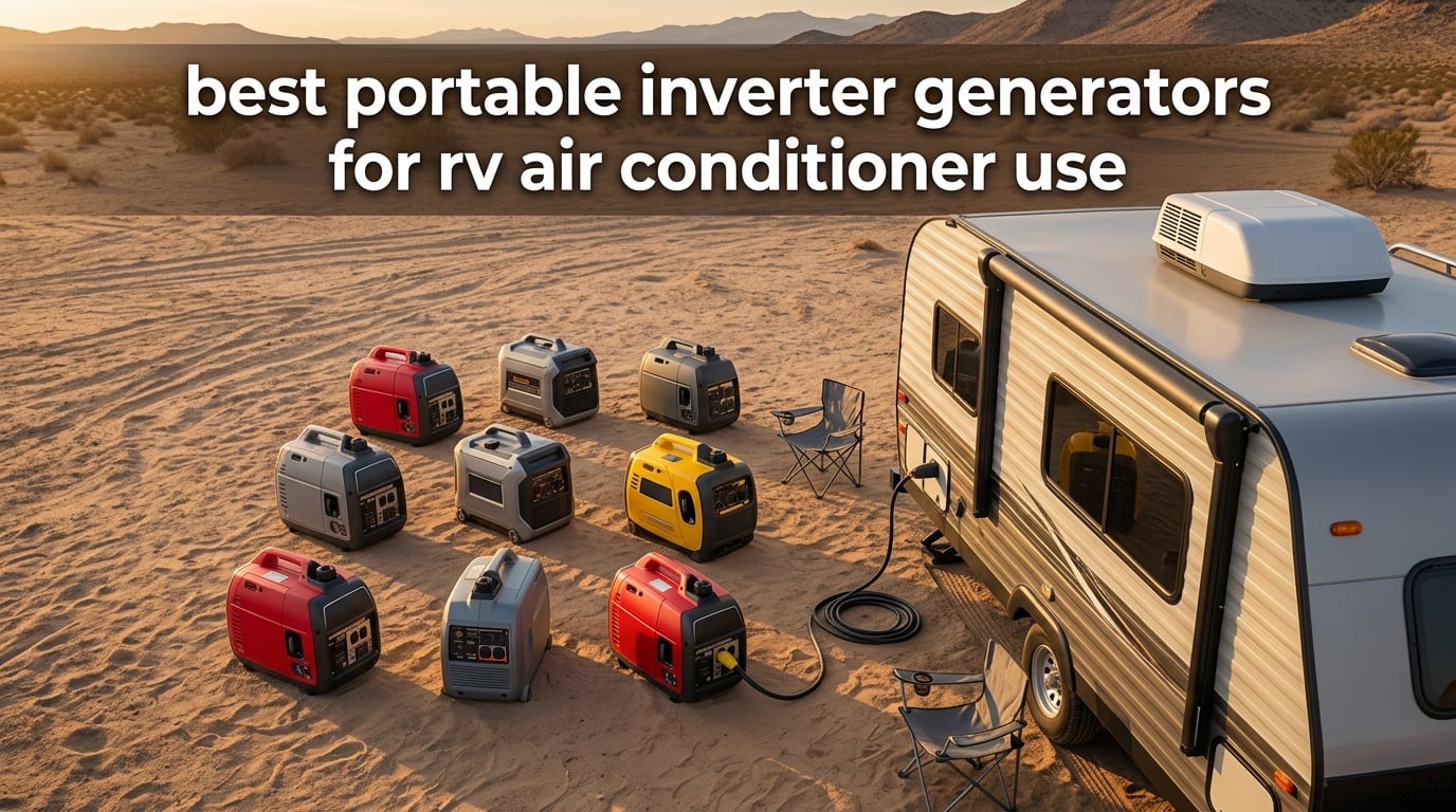 best portable inverter generators for rv air conditioner use