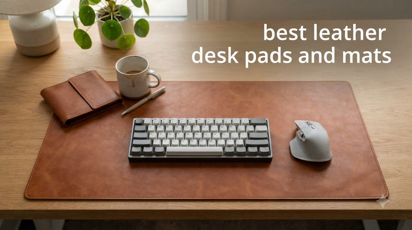 best leather desk pads and mats