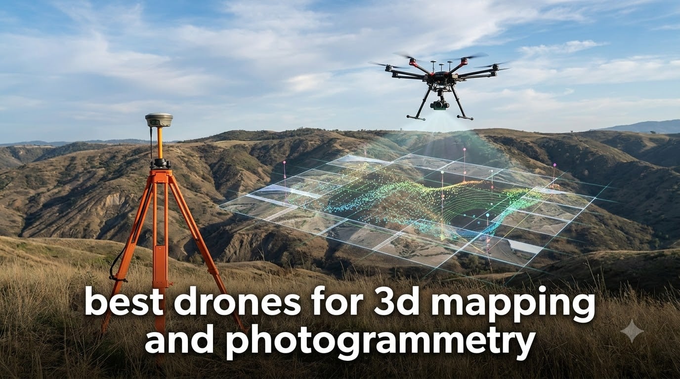 best drones for 3d mapping and photogrammetry