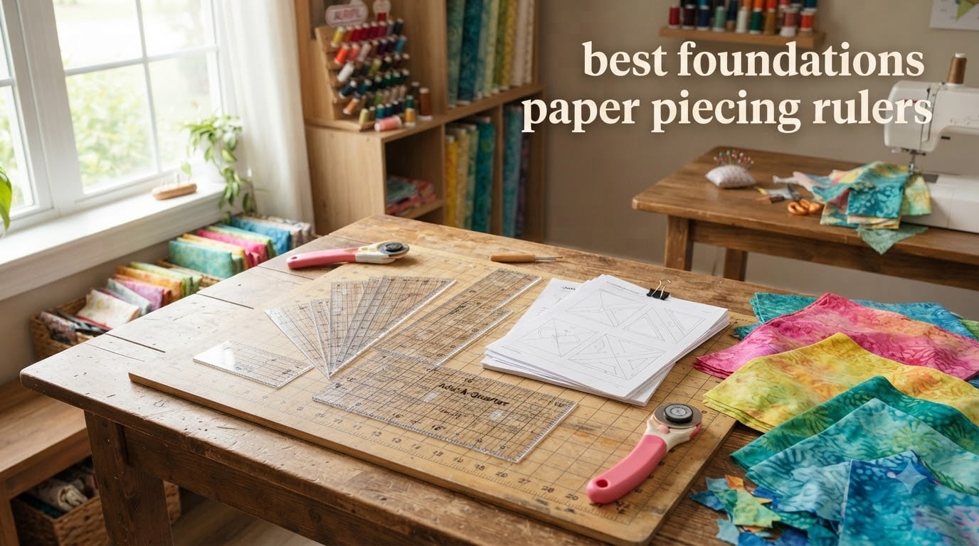 best foundations paper piecing rulers