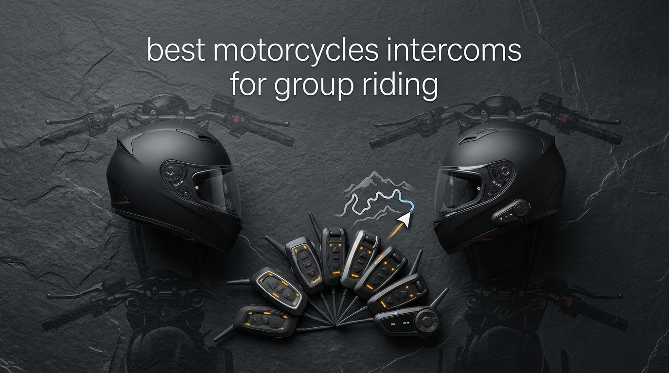 best motorcycles intercoms for group riding