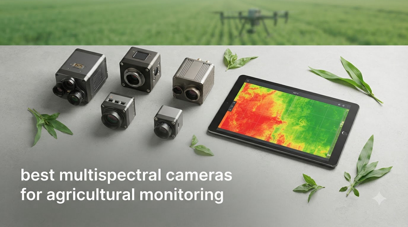 best multispectral cameras for agricultural monitoring